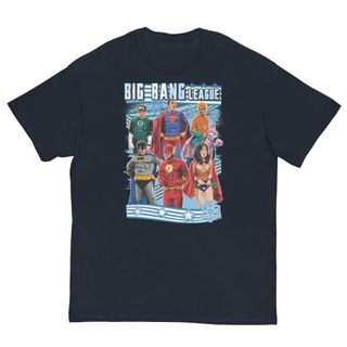 Nome do produtoCamiseta Big Bang League of Justice