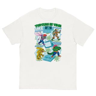 Nome do produtoCamiseta Tartarugas ninja - Turtles in Time 