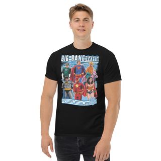 Nome do produtoCamiseta Big Bang League of Justice