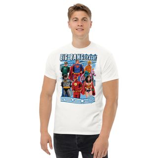 Nome do produtoCamiseta Big Bang League of Justice