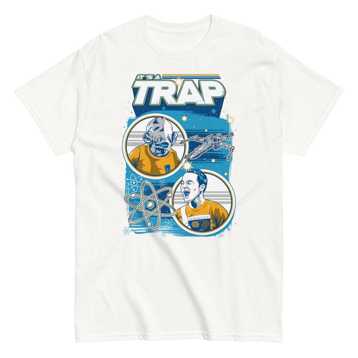 Nome do produto: Camiseta StarWars - It\'s a Trap! 