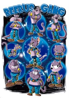 Nome do produtoCamiseta Beerus (Bills) - DragonBall 