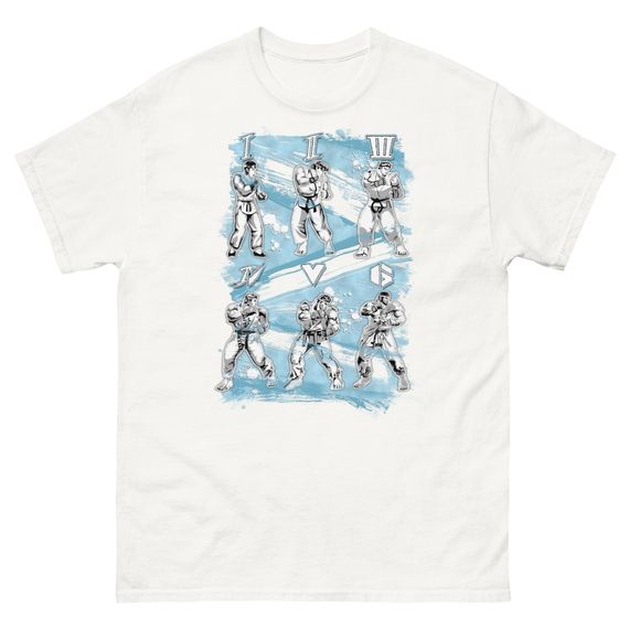 Camiseta Street Fighter - Ryu evolution