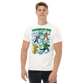 Nome do produtoCamiseta Turtles in Time - SNES