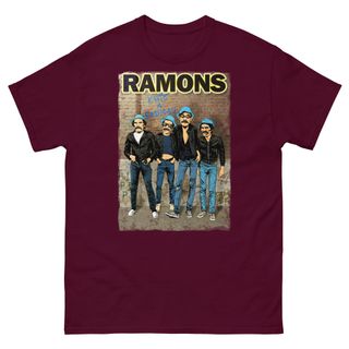 Nome do produtoCamiseta Rock Ramons