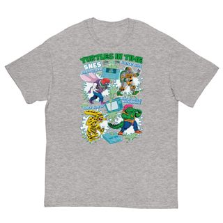 Nome do produtoCamiseta Turtles in Time - SNES