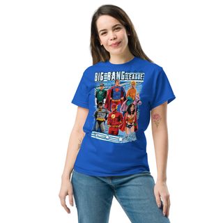 Nome do produtoCamiseta Big Bang League of Justice