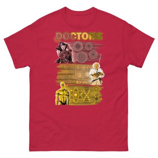 Nome do produtoCamiseta Doutores (Dr. Estranho, Brown, e Manhathan)