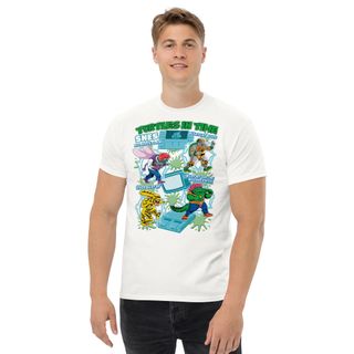 Nome do produtoCamiseta Tartarugas ninja - Turtles in Time 