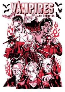 Camiseta Vampires and Dhampirs