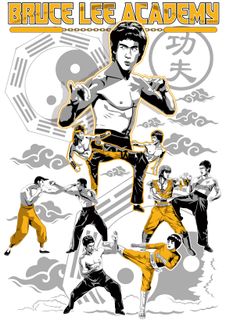 Camiseta Bruce Lee Academy