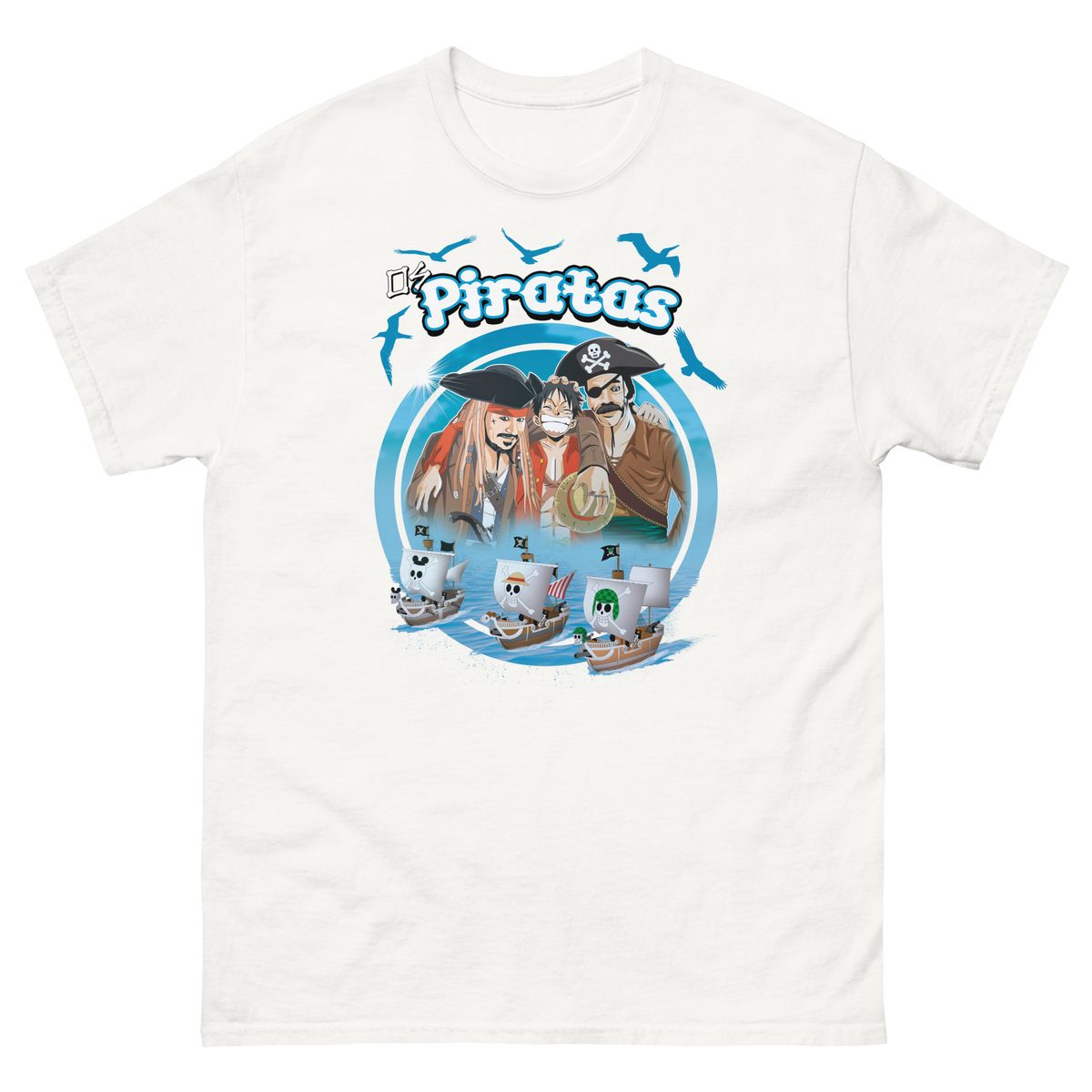 Nome do produto: Camiseta Luffy e os Piratas