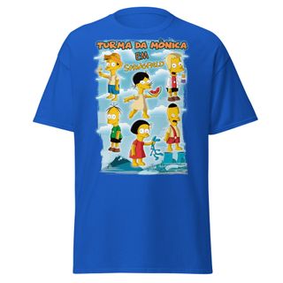 Camiseta Turma da Mônica Springfield