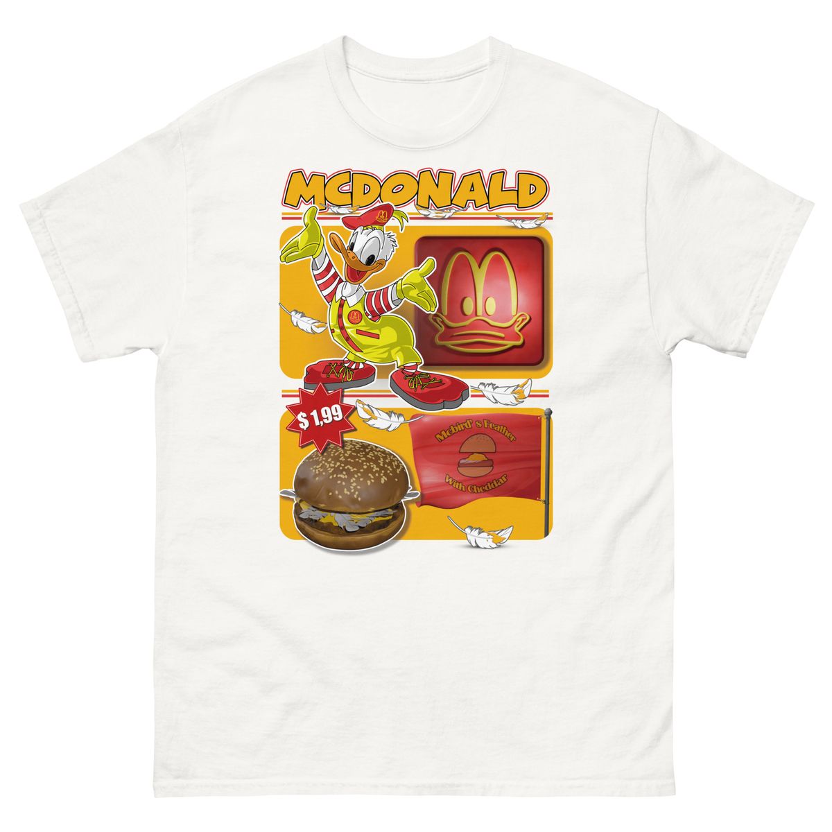 Nome do produto: Camiseta McDonald Burguer