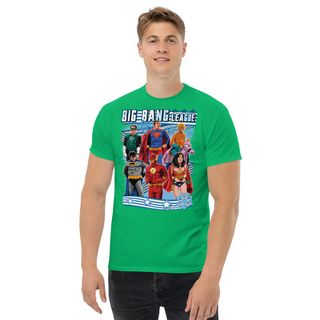 Nome do produtoCamiseta Big Bang League of Justice