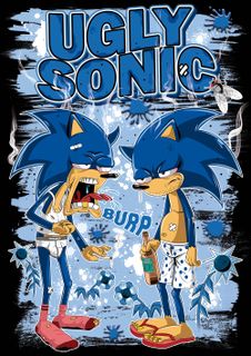 Nome do produtoCamiseta Ugly Sonic