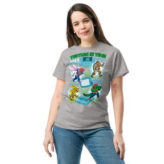 Nome do produtoCamiseta Tartarugas ninja - Turtles in Time 