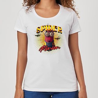Nome do produtoSpider Minion | Minions e Homem Aranha - Camiseta Feminina