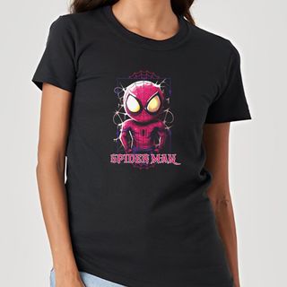 Mini Homem Aranha - Camiseta Feminina