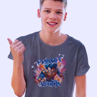 Nome do produtoPríncipe Vegeta | Dragon Ball - Camiseta Unissex