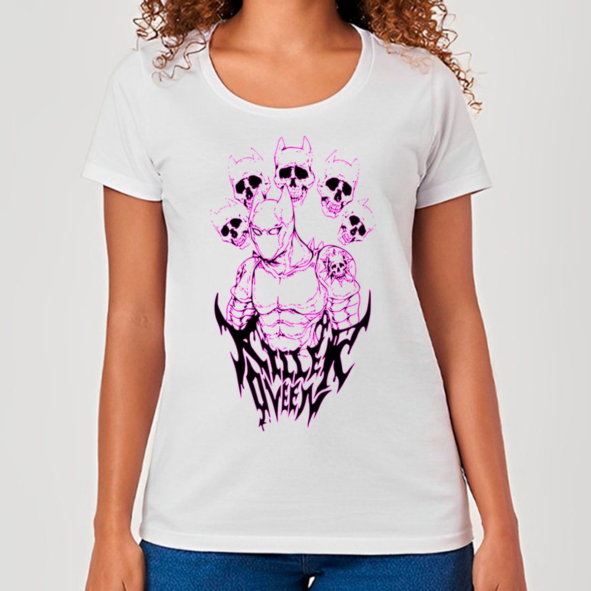Nome do produto: Killer Queen Stand - Jojo\'s Bizarre Adventure | Camiseta Feminina