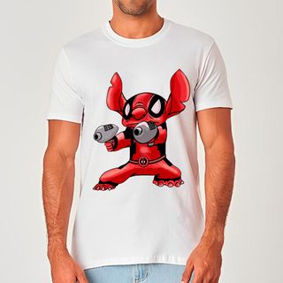 Stitch - Deadpool | Camiseta Unissex