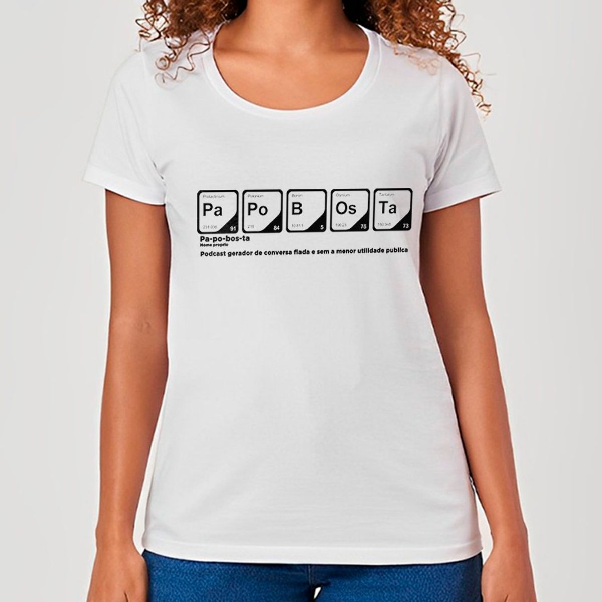 Nome do produto: Nerdola v2 | Papo Bosta - Camiseta Feminina