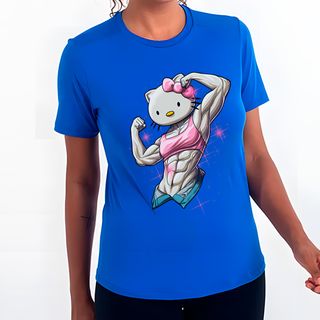 Hello Kitty Maromba v4 | Camiseta Feminina Sport UV