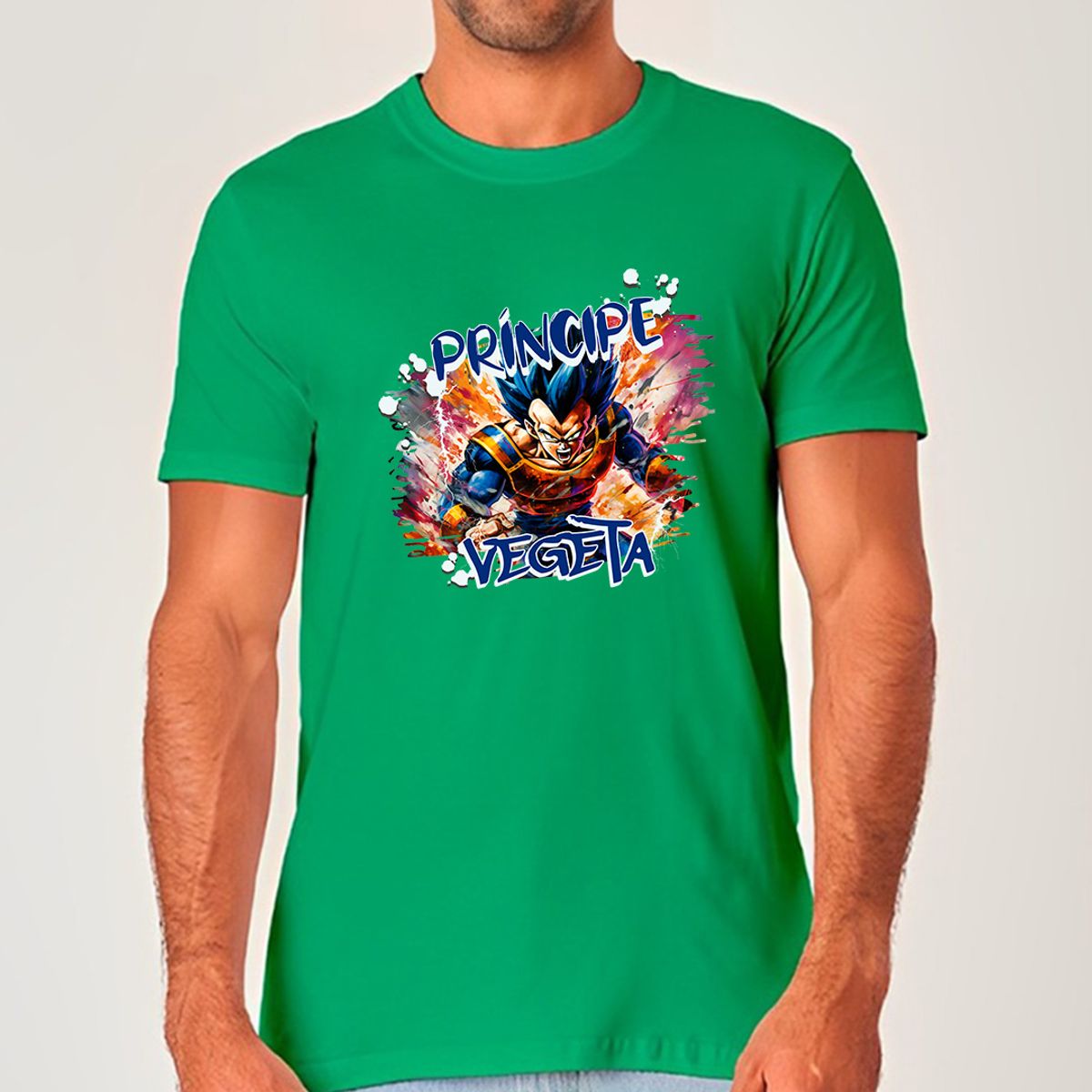 Nome do produto: Príncipe Vegeta | Dragon Ball - Camiseta Unissex