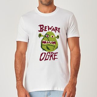 Cuidado Ogro | Shrek - Camiseta Unissex