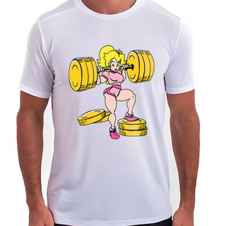 Nome do produtoPrincesa Peach - Mario | Camiseta Sport UV