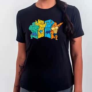 Pokemons Bombado - Pokemon | Camiseta Feminina Sport UV