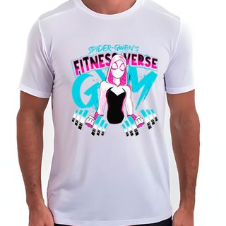 Fitness Verse - Spider Gwen's Aranhaverso | Camiseta Sport UV