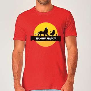 Nome do produtoHakuna Matata | Rei Leão - Camiseta Unissex