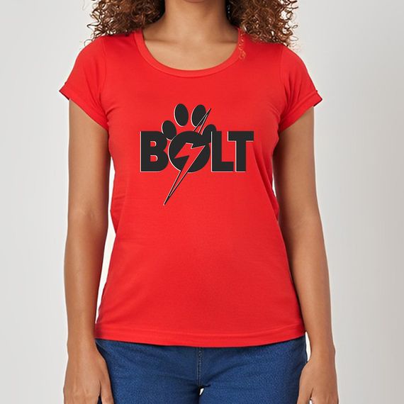 Bolt Super cão - Camiseta Feminina