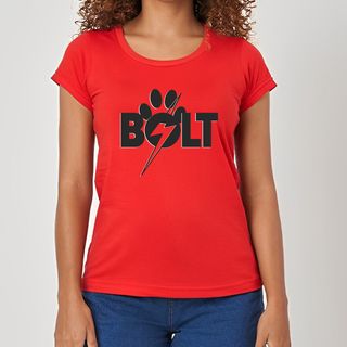 Nome do produtoBolt Super cão - Camiseta Feminina