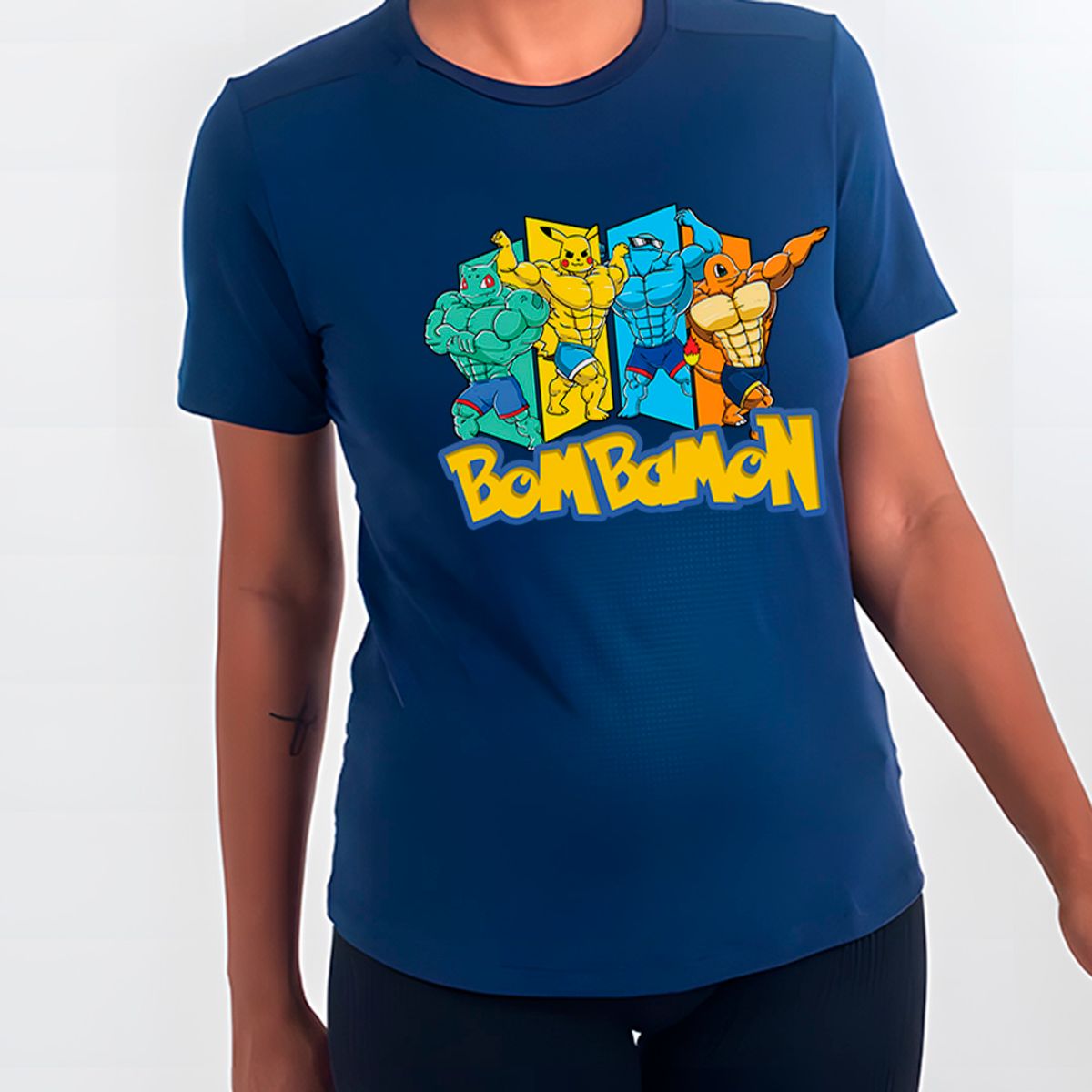 Nome do produto: BombaMon - Pokemon | Camiseta Feminina Sport UV