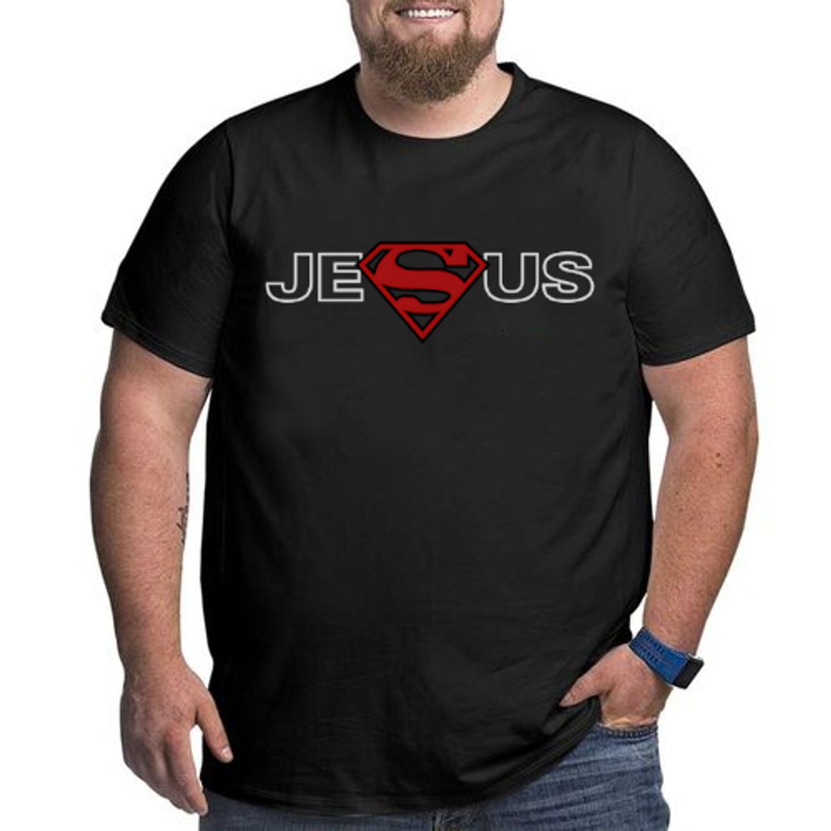 Nome do produto: Jesus - Super herói