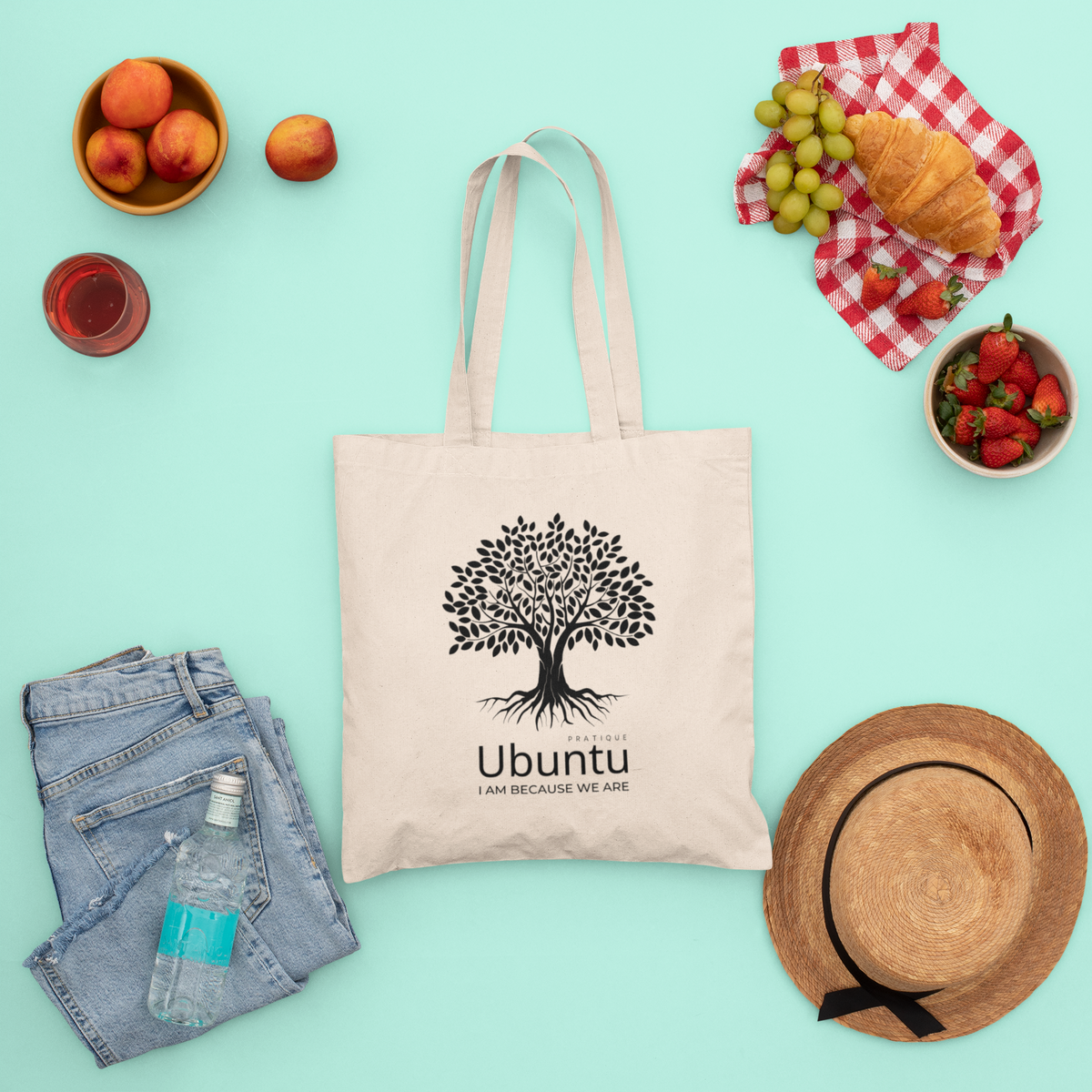 Nome do produto: Eco Bag - Ubuntu Roots