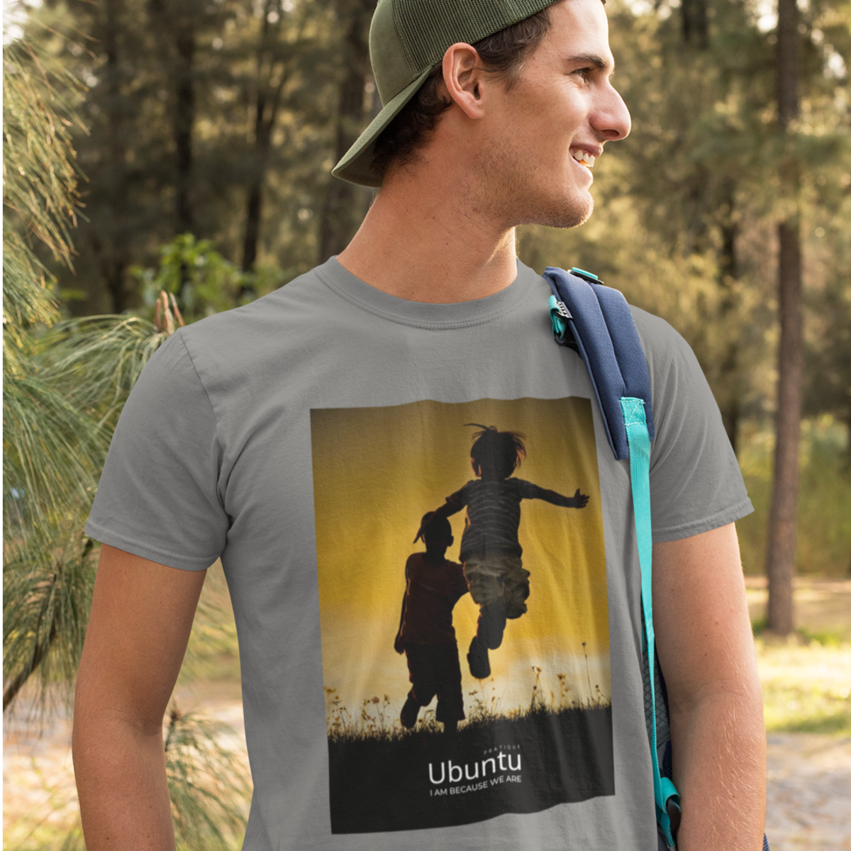 Nome do produto: Camiseta Unissex Estonada - Ubuntu Yellow Jump