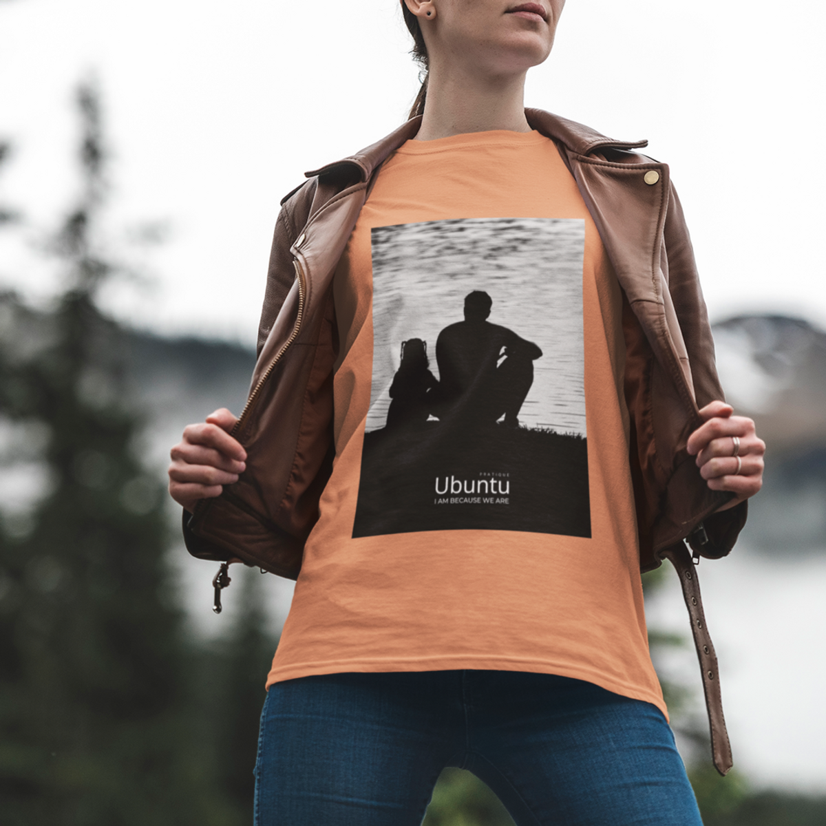 Nome do produto: Camiseta Feminina Estonada - Ubuntu Father\'s Teaching