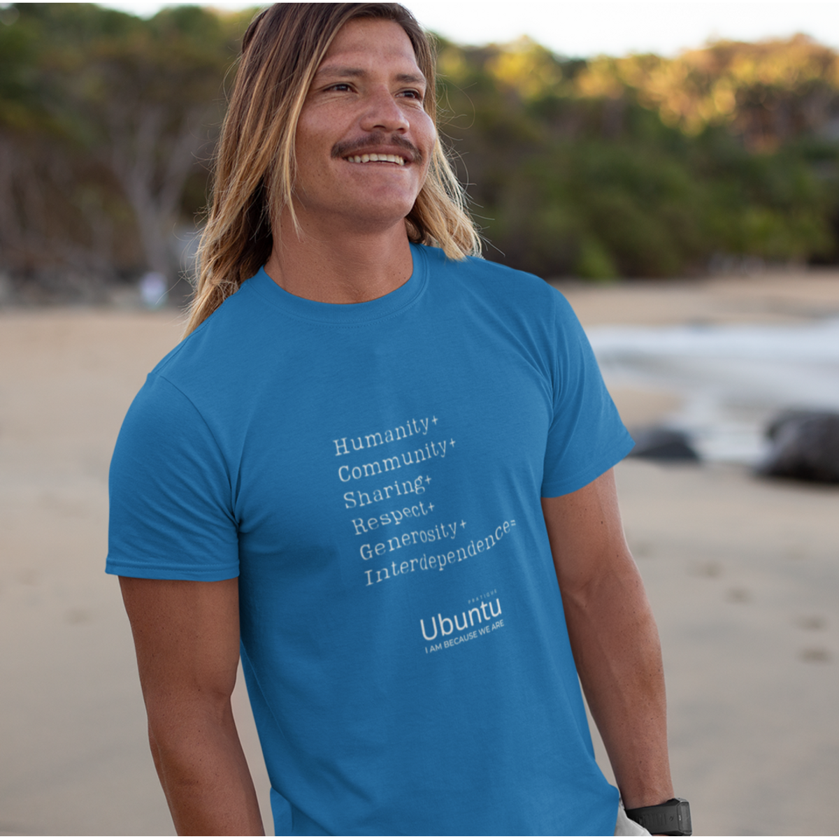 Nome do produto: Camiseta Unissex Estonada - Ubuntu Words