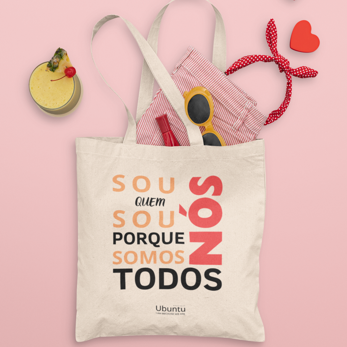 Nome do produto: Eco Bag - Ubuntu All of Us