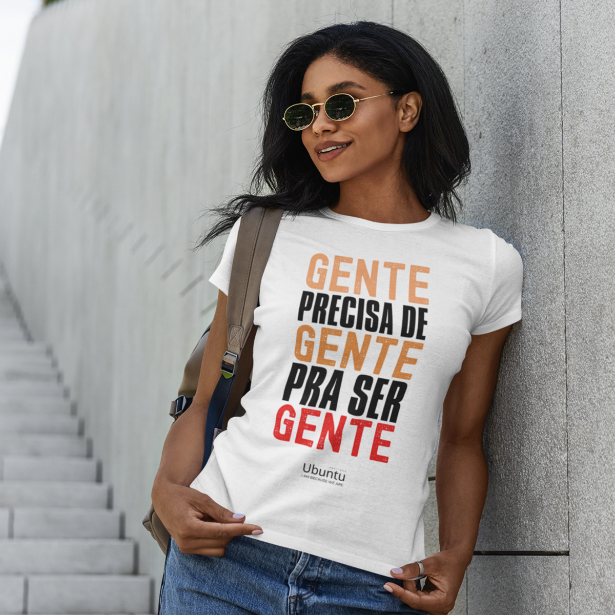 Nome do produto: Camiseta Feminina - Ubuntu To Be