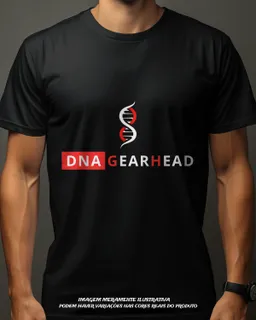 CAMISETA PIMA OFICIAL DNA GEARHEAD