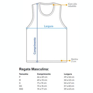 Nome do produtoCamiseta Regata Quality Masculina - O Samba é a Trilha Sonora da Minha Felicidade