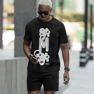 Nome do produtoCamiseta Classic Masculina - Samba - Cor Preta 