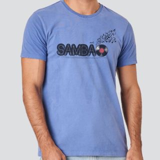 Camiseta Masculina Estonada - Sambão