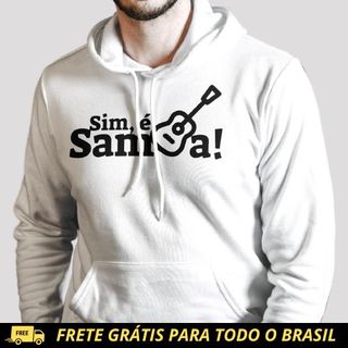 Blusão de Moletom Canguru - Sim é Samba
