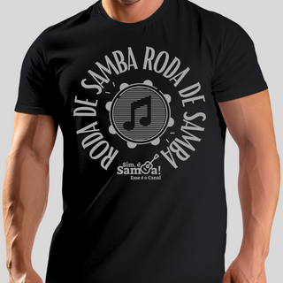 Nome do produtoCamiseta Quality Masculina - Roda de Samba